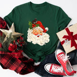 Christmas Santa Head Sweatshirt, Santa Claus Shirt, Ho Ho Ho Santa Shirt