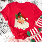 Christmas Santa Head Sweatshirt, Santa Claus Shirt, Ho Ho Ho Santa Shirt