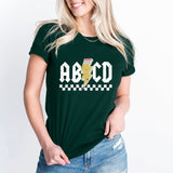 ABCD Teacher T-Shirt, Back To School Shirt, Teacher Appreciation Tee, Music Teacher Shirt