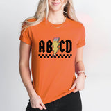 ABCD Teacher T-Shirt, Back To School Shirt, Teacher Appreciation Tee, Music Teacher Shirt