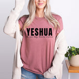 Yeshua Forever Shirt, Jesus is King T-Shirt, Christian Sweatshirt, Religious Shirt