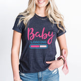 Baby Loading Sweatshirt, Pregnancy T-Shirt, Mommy to Bee Tee, Baby Announcement Shirt