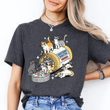 Serotonin Booster Cat Shirt, Mental Health Shirt