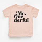 1st Birthday Boy Onesie, Mr. One-derful Shirt, One Year Old Shirt, First Birthday T-Shirt - Nesta Tees