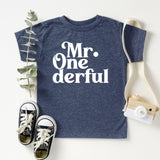 1st Birthday Boy Onesie, Mr. One-derful Shirt, One Year Old Shirt, First Birthday T-Shirt - Nesta Tees