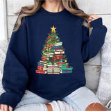 All Booked For Christmas T-Shirt, Book Lovers Christmas Tee