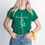 Faith Cross Christian Shirt, Jesus Shirt, Bible Verse T-shirt