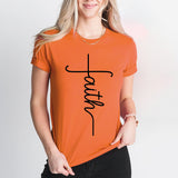 Faith Cross Christian Shirt, Jesus Shirt, Bible Verse T-shirt