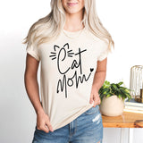 Cat Mom Shirt, Kitten Mommy Tee, Cat Mama T-Shirt, Cat Lover Shirt