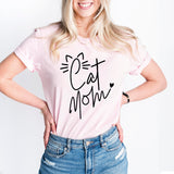 Cat Mom Shirt, Kitten Mommy Tee, Cat Mama T-Shirt, Cat Lover Shirt