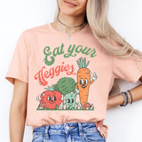 Eat Your Veggies T-Shirt, Retro Farmers Market Vegetable Sweatshirt
