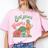 Eat Your Veggies T-Shirt, Retro Farmers Market Vegetable Sweatshirt