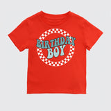 Checkerboard Birthday Boy Shirt, Race Birthday Boy Shirt, Toddler Birthday Tee - Nesta Tees