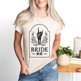 Rock Bachelorette T-Shirt, Bride or Die Shirt, Emo Bachelorette Party Tee, Bridal Party Shirt