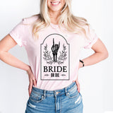 Rock Bachelorette T-Shirt, Bride or Die Shirt, Emo Bachelorette Party Tee, Bridal Party Shirt