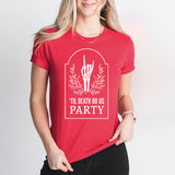 Rock Bachelorette T-Shirt, Bride or Die Shirt, Emo Bachelorette Party Tee, Bridal Party Shirt