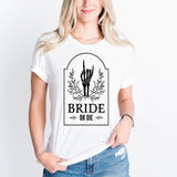 Rock Bachelorette T-Shirt, Bride or Die Shirt, Emo Bachelorette Party Tee, Bridal Party Shirt