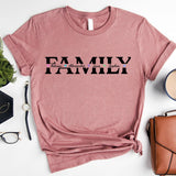 Custom Family Name Shirt, Family With Names, Customized Family Shirt, Family Shirt
