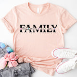 Custom Family Name Shirt, Family With Names, Customized Family Shirt, Family Shirt
