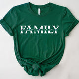 Custom Family Name Shirt, Family With Names, Customized Family Shirt, Family Shirt