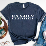 Custom Family Name Shirt, Family With Names, Customized Family Shirt, Family Shirt