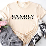 Custom Family Name Shirt, Family With Names, Customized Family Shirt, Family Shirt