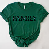 Custom Family Name Shirt, Family With Names, Customized Family Shirt, Family Shirt