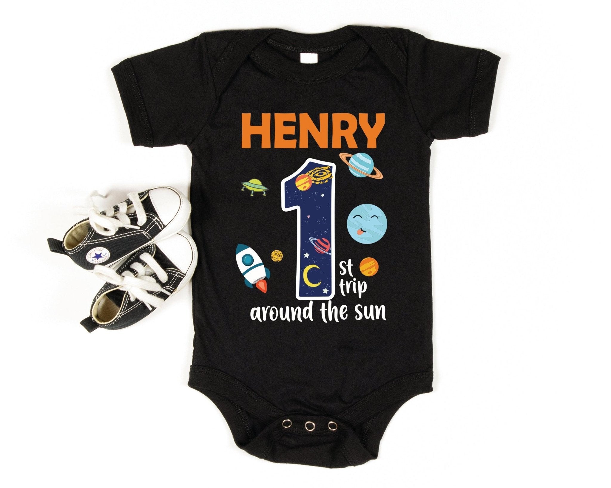 Astronaut Birthday T-Shirt, Family Birthday Tees, Birthday Boy Shirt, Family Birthday Tee - Nesta Tees