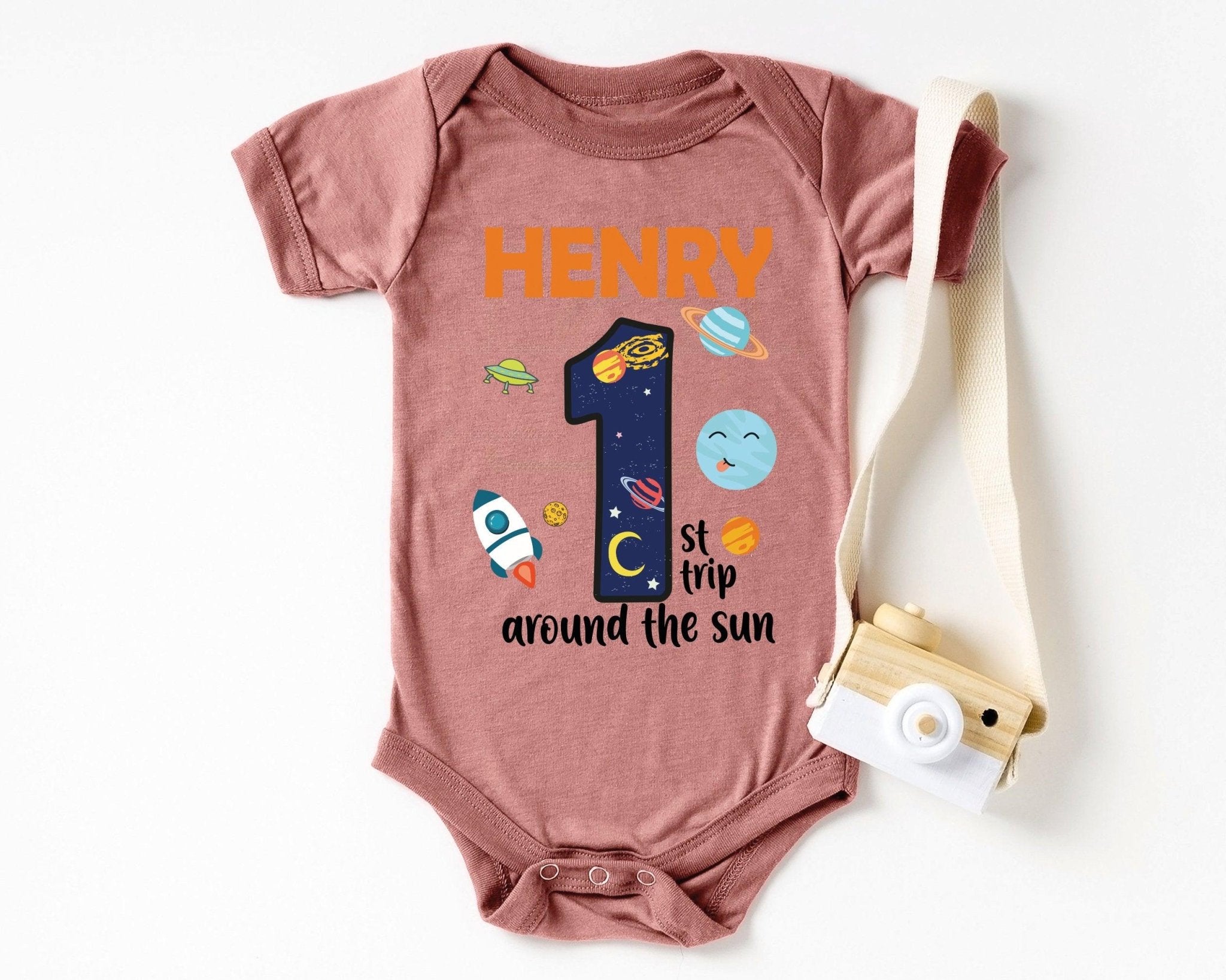 Astronaut Birthday T-Shirt, Family Birthday Tees, Birthday Boy Shirt, Family Birthday Tee - Nesta Tees
