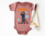 Astronaut Birthday T-Shirt, Family Birthday Tees, Birthday Boy Shirt, Family Birthday Tee - Nesta Tees