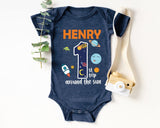 Astronaut Birthday T-Shirt, Family Birthday Tees, Birthday Boy Shirt, Family Birthday Tee - Nesta Tees
