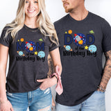 Astronaut Birthday T-Shirt, Family Birthday Tees, Birthday Boy Shirt, Family Birthday Tee - Nesta Tees