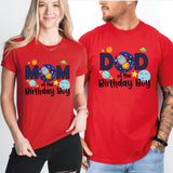 Astronaut Birthday T-Shirt, Family Birthday Tees, Birthday Boy Shirt, Family Birthday Tee - Nesta Tees