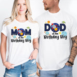 Astronaut Birthday T-Shirt, Family Birthday Tees, Birthday Boy Shirt, Family Birthday Tee - Nesta Tees