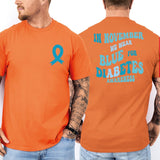 Diabetes Awareness Sweatshirt, In November We Wear Blue Shirt, Diabetic Blue Ribbon