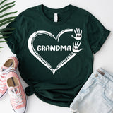 Custom Grandma Shirt, Nana T-Shirt, Granny Tee, Kids Names Nana Shirt, Shirt For Grandma