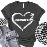 Custom Grandma Shirt, Nana T-Shirt, Granny Tee, Kids Names Nana Shirt, Shirt For Grandma