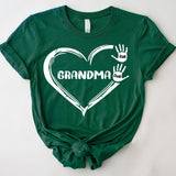 Custom Grandma Shirt, Nana T-Shirt, Granny Tee, Kids Names Nana Shirt, Shirt For Grandma
