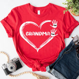 Custom Grandma Shirt, Nana T-Shirt, Granny Tee, Kids Names Nana Shirt, Shirt For Grandma