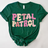 Flower Girl Shirt, Petal Patrol T-Shirt, Bridal Party Tee, Bachelorette Party Shirt