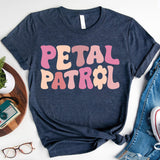 Flower Girl Shirt, Petal Patrol T-Shirt, Bridal Party Tee, Bachelorette Party Shirt