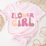 Flower Girl Shirt, Petal Patrol T-Shirt, Bridal Party Tee, Bachelorette Party Shirt