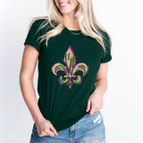 Fleur De Lis Mardi Gras Shirt, Mardi Gras Carnival 2024, Mardi Gras Party Shirt