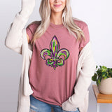 Fleur De Lis Mardi Gras Shirt, Mardi Gras Carnival 2024, Mardi Gras Party Shirt