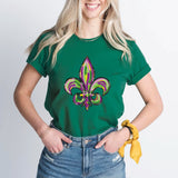 Fleur De Lis Mardi Gras Shirt, Mardi Gras Carnival 2024, Mardi Gras Party Shirt