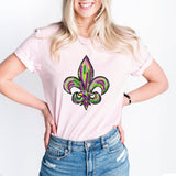 Fleur De Lis Mardi Gras Shirt, Mardi Gras Carnival 2024, Mardi Gras Party Shirt