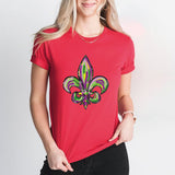 Fleur De Lis Mardi Gras Shirt, Mardi Gras Carnival 2024, Mardi Gras Party Shirt