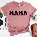 Custom Mama Shirt, Mom Shirt With Names, Personalized Mama T-shirt