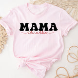 Custom Mama Shirt, Mom Shirt With Names, Personalized Mama T-shirt