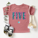 Birthday Girl T-Shirt, Your Age Shirt, Six Birthday Shirt, Five Birthday Tee - Nesta Tees